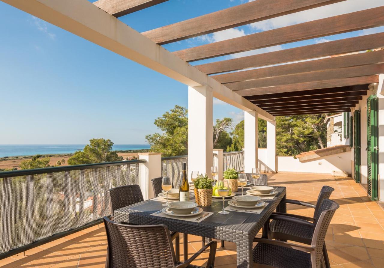 Villa Sol Y Mar Son Bou Bagian luar foto